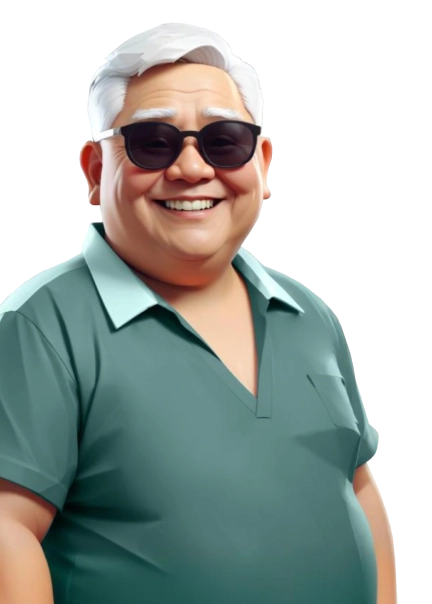 dato ong half body logo